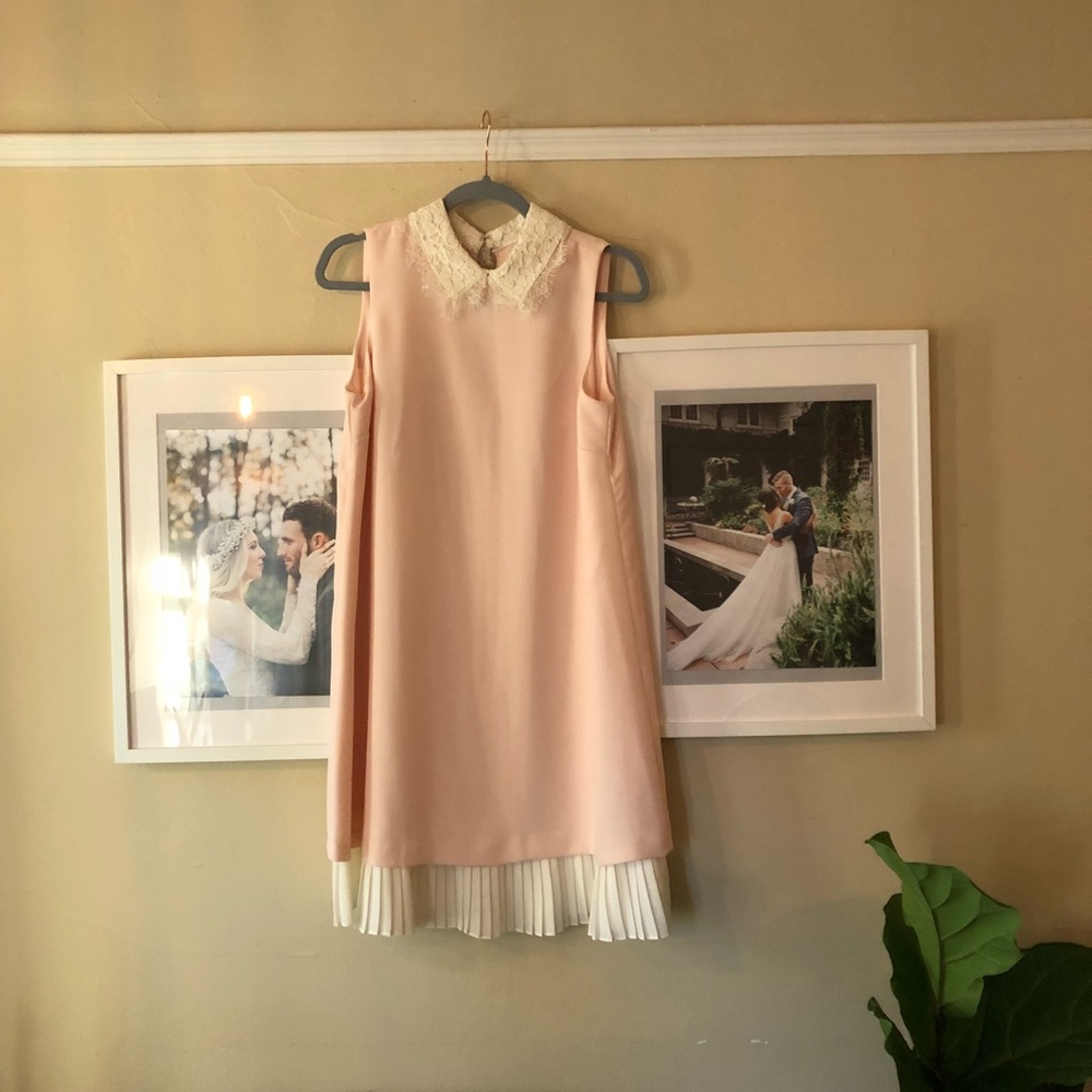 SOLDNWOT Nanette Lepore Flirty Blush Collar Dress
